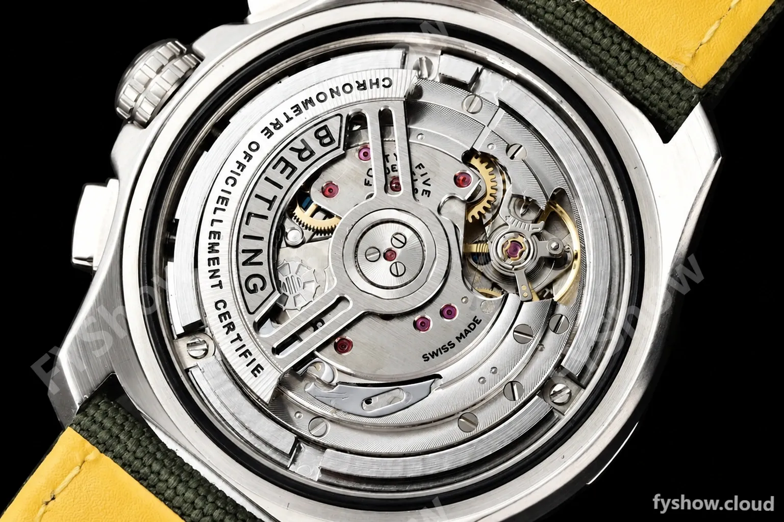 Breitling - Avenger B01 Chrono 44mm SS/NY Grn/Stk BLSF A7750 MOD - Image 35