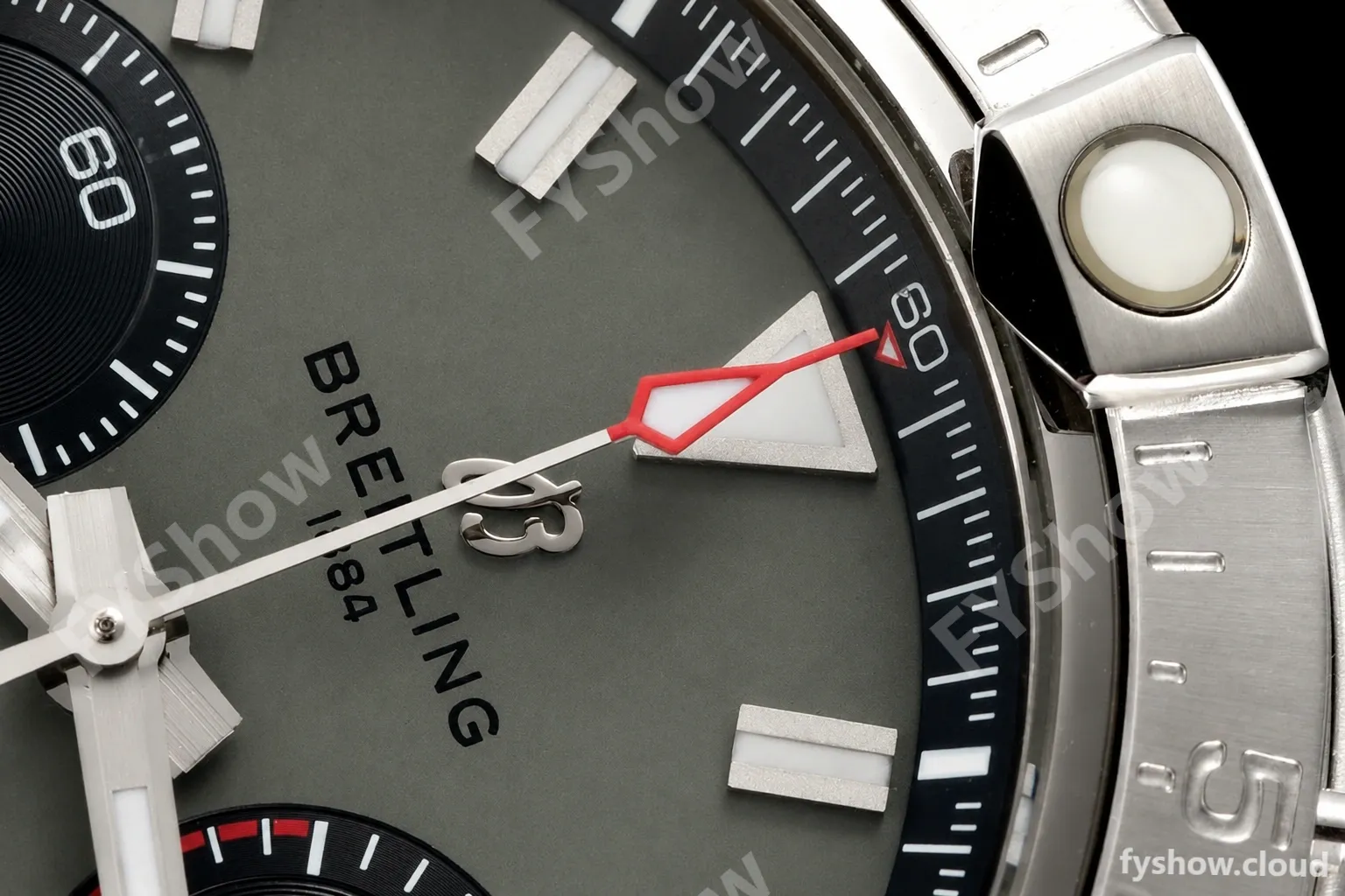 Breitling - Avenger B01 Chrono 44mm SS/NY Grn/Stk BLSF A7750 MOD - Image 6