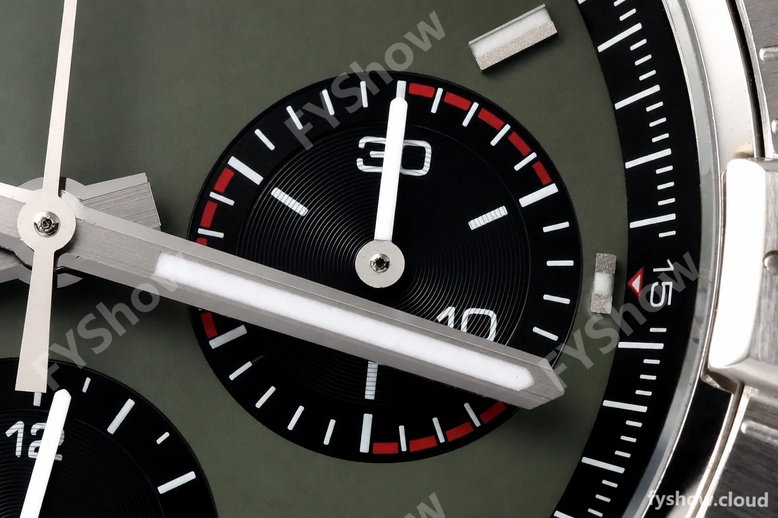 Breitling - Avenger B01 Chrono 44mm SS/NY Grn/Stk BLSF A7750 MOD - Image 8