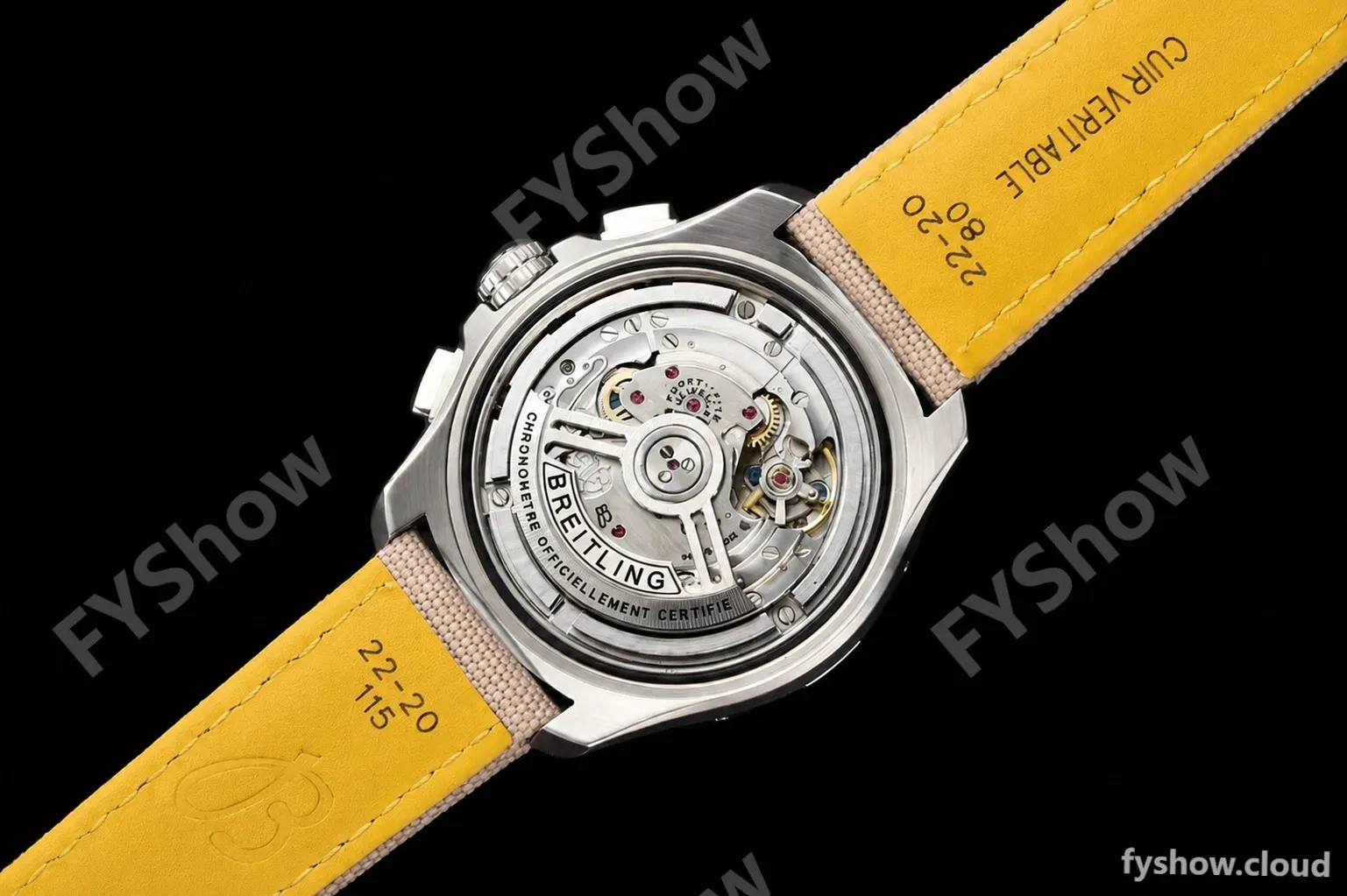 Breitling - Avenger B01 Chrono 44mm SS/NY Beig/Stk BLSF A7750 MOD - Image 35