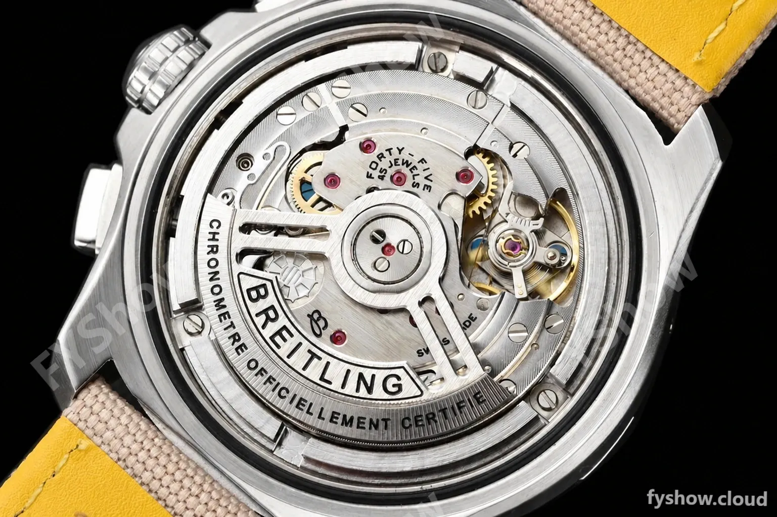 Breitling - Avenger B01 Chrono 44mm SS/NY Beig/Stk BLSF A7750 MOD - Image 36