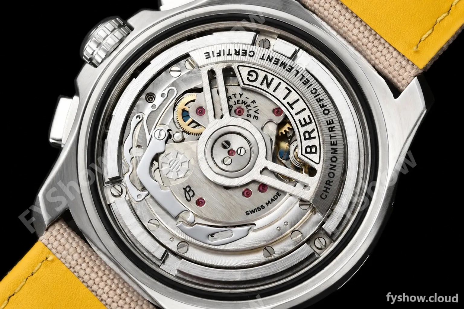 Breitling - Avenger B01 Chrono 44mm SS/NY Beig/Stk BLSF A7750 MOD - Image 37