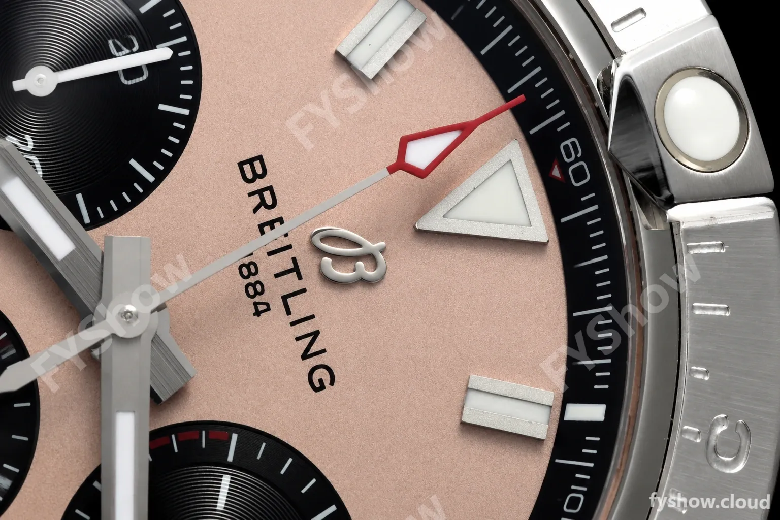 Breitling - Avenger B01 Chrono 44mm SS/NY Beig/Stk BLSF A7750 MOD - Image 6