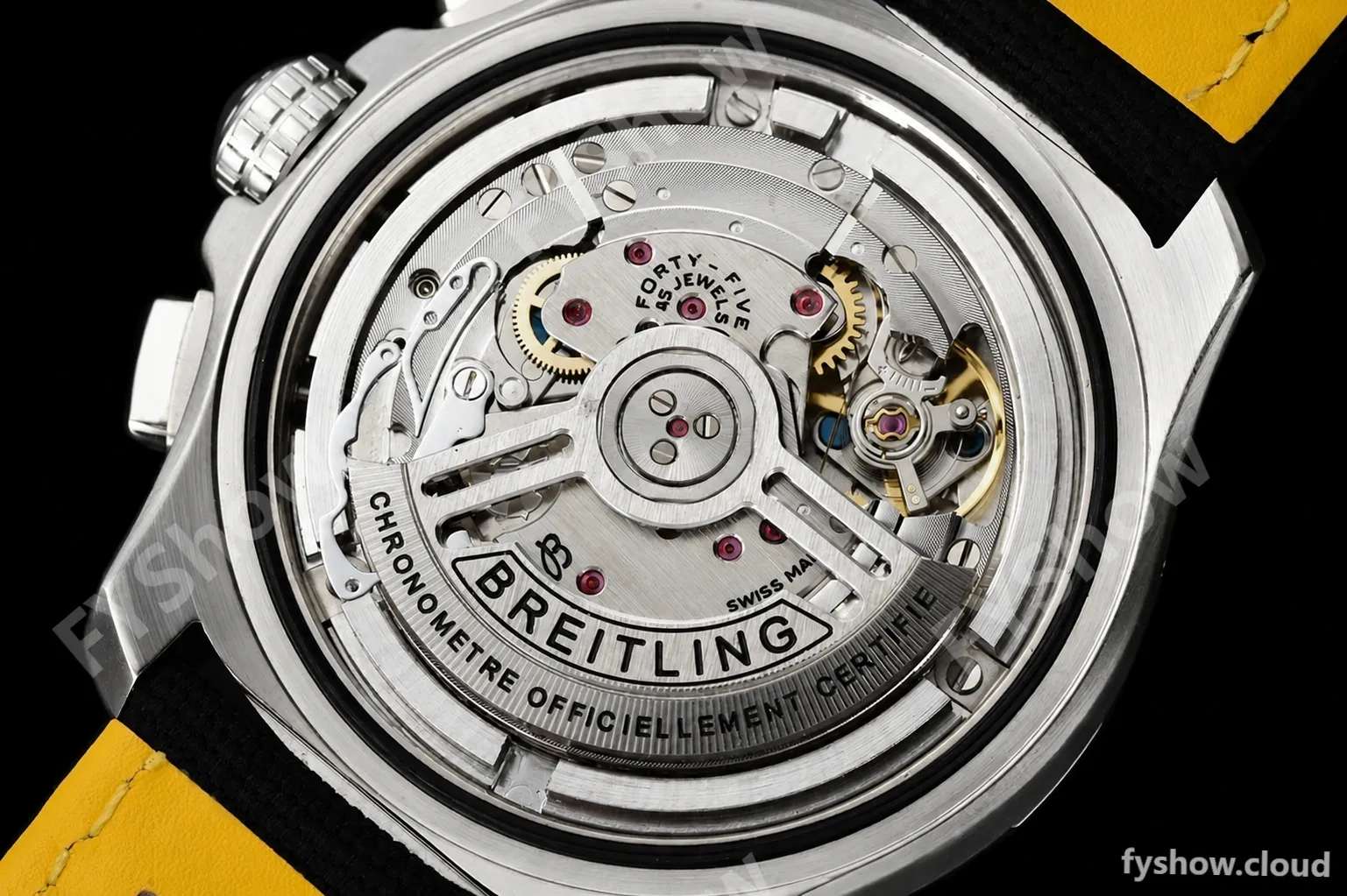 Breitling - Avenger B01 Chrono 44mm SS/NY Blk/Stk BLSF A7750 MOD - Image 35