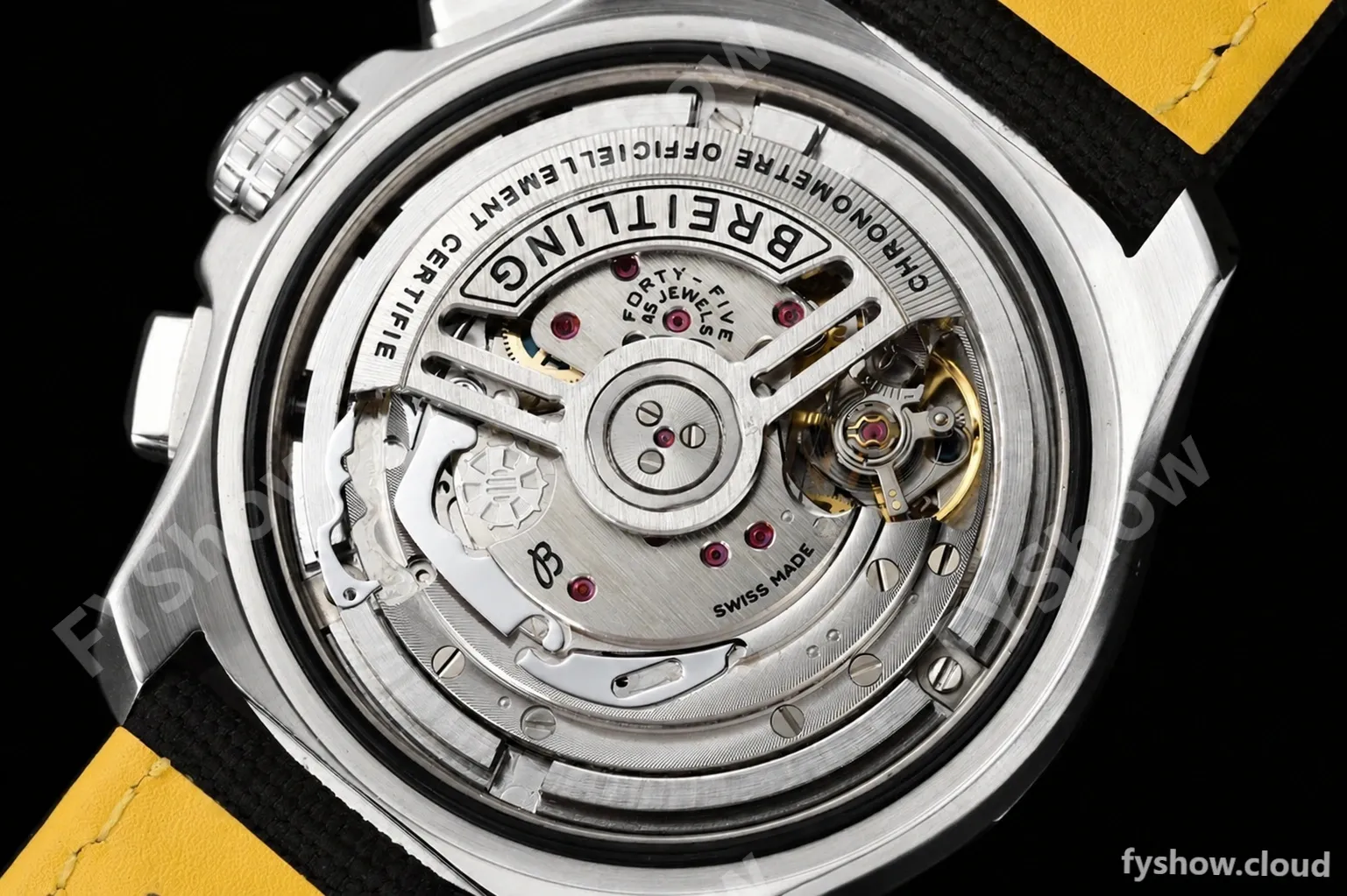 Breitling - Avenger B01 Chrono 44mm SS/NY Blk/Stk BLSF A7750 MOD - Image 36