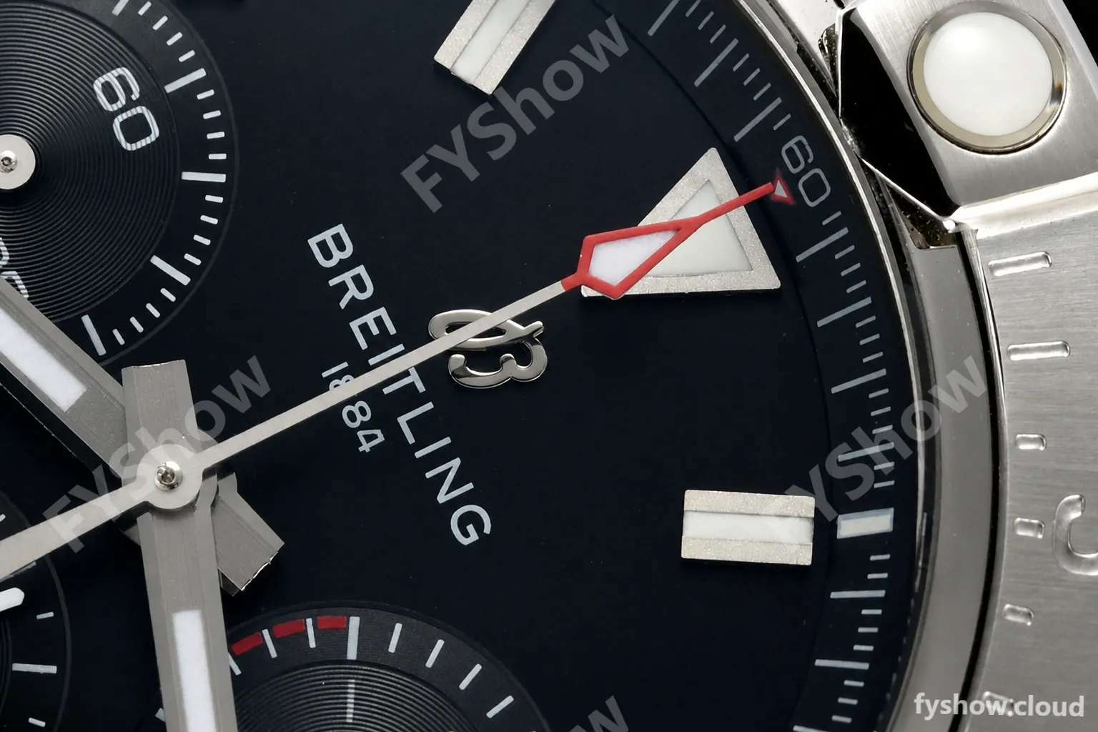 Breitling - Avenger B01 Chrono 44mm SS/NY Blk/Stk BLSF A7750 MOD - Image 6