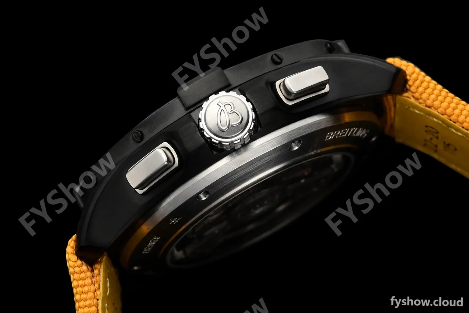 Breitling - Avenger B01 Chrono 44mm Night Mission DLC/NY Yellow/Num BLSF A7750 MOD - Image 10