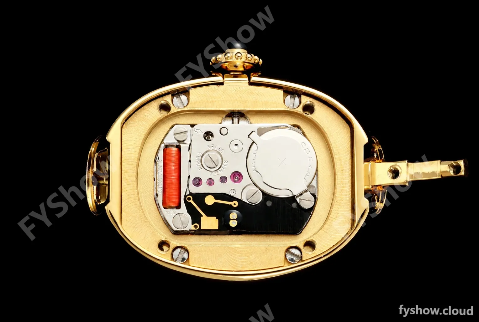 Cartier - Baignoire Ladies 24.6mm YG/YG White Roman Size 16 BLSF Swiss Quartz - Image 11