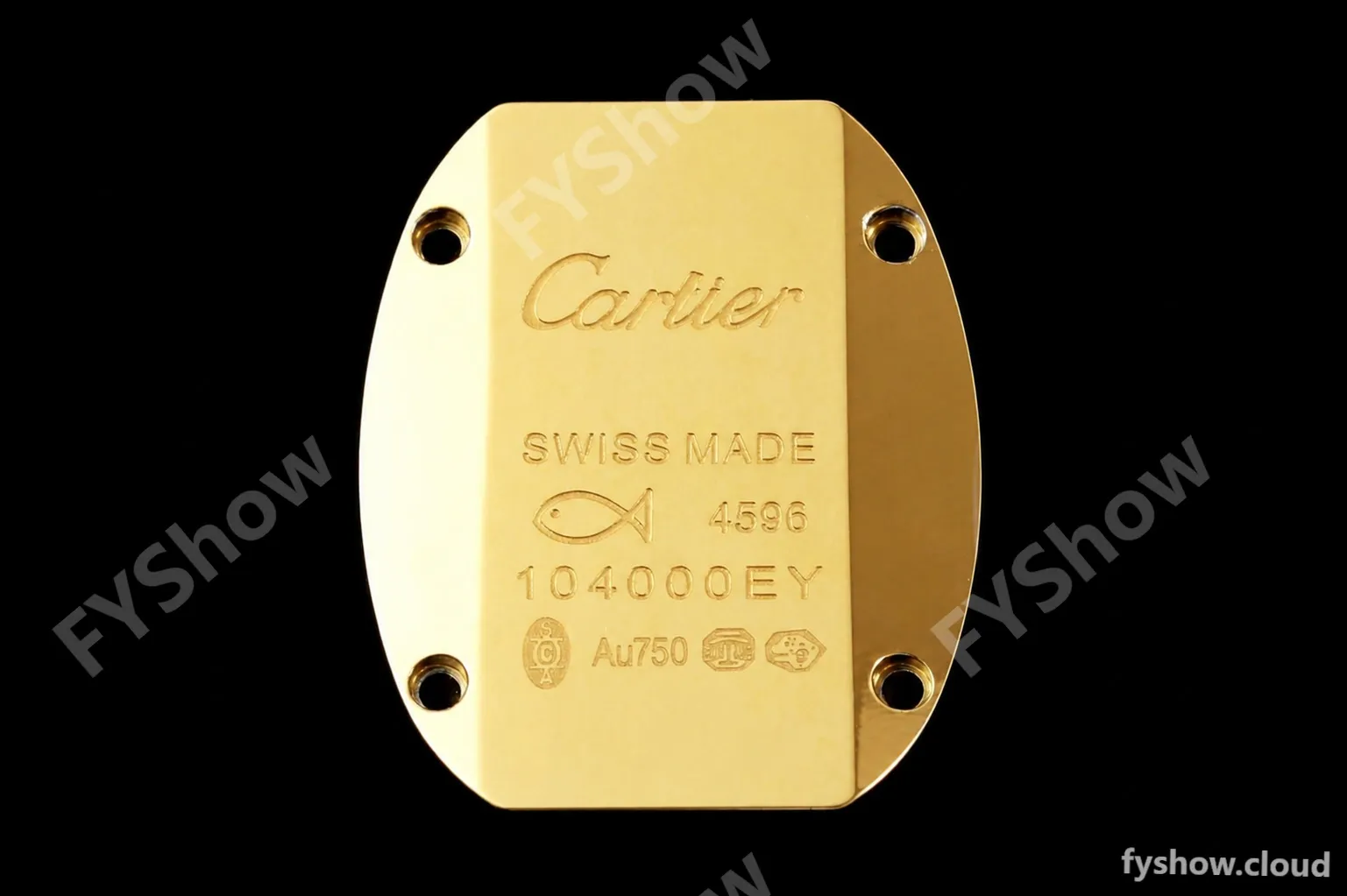 Cartier - Baignoire Ladies 24.6mm YG/YG White Roman Size 16 BLSF Swiss Quartz - Image 13