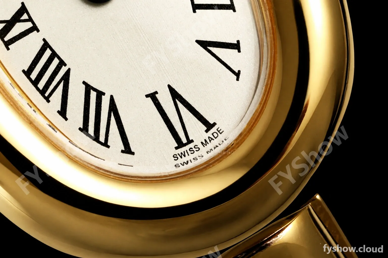 Cartier - Baignoire Ladies 24.6mm YG/YG White Roman Size 16 BLSF Swiss Quartz - Image 5