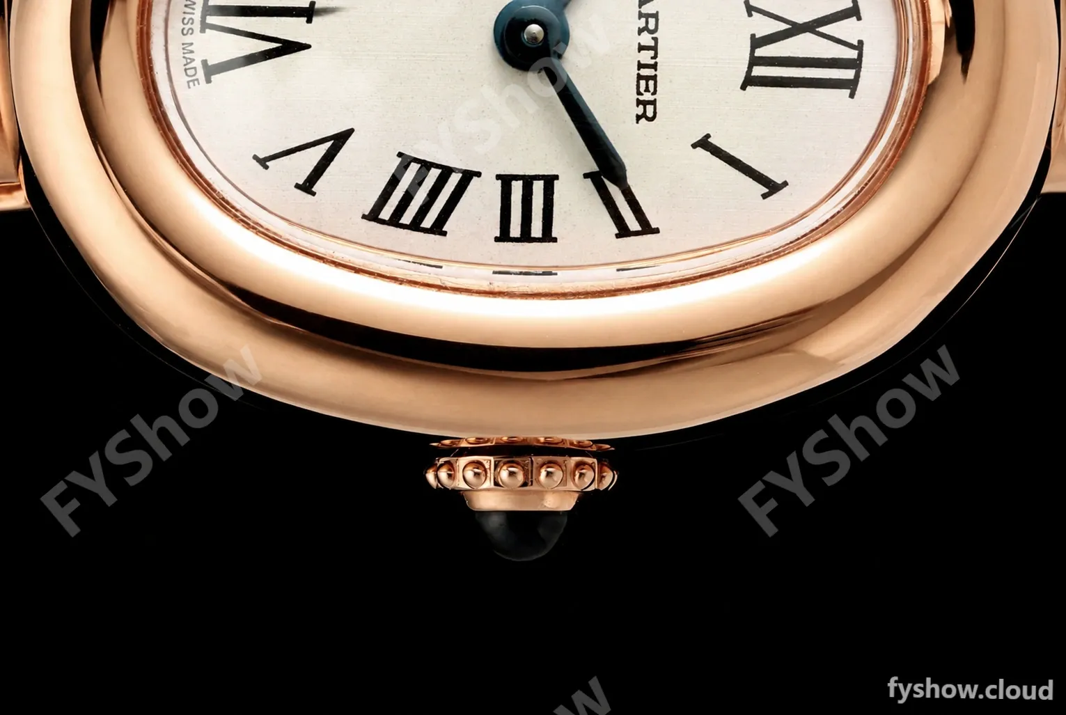 Cartier - Baignoire Ladies 24.6mm RG/RG White Roman Size 16 BLSF Swiss Quartz - Image 3