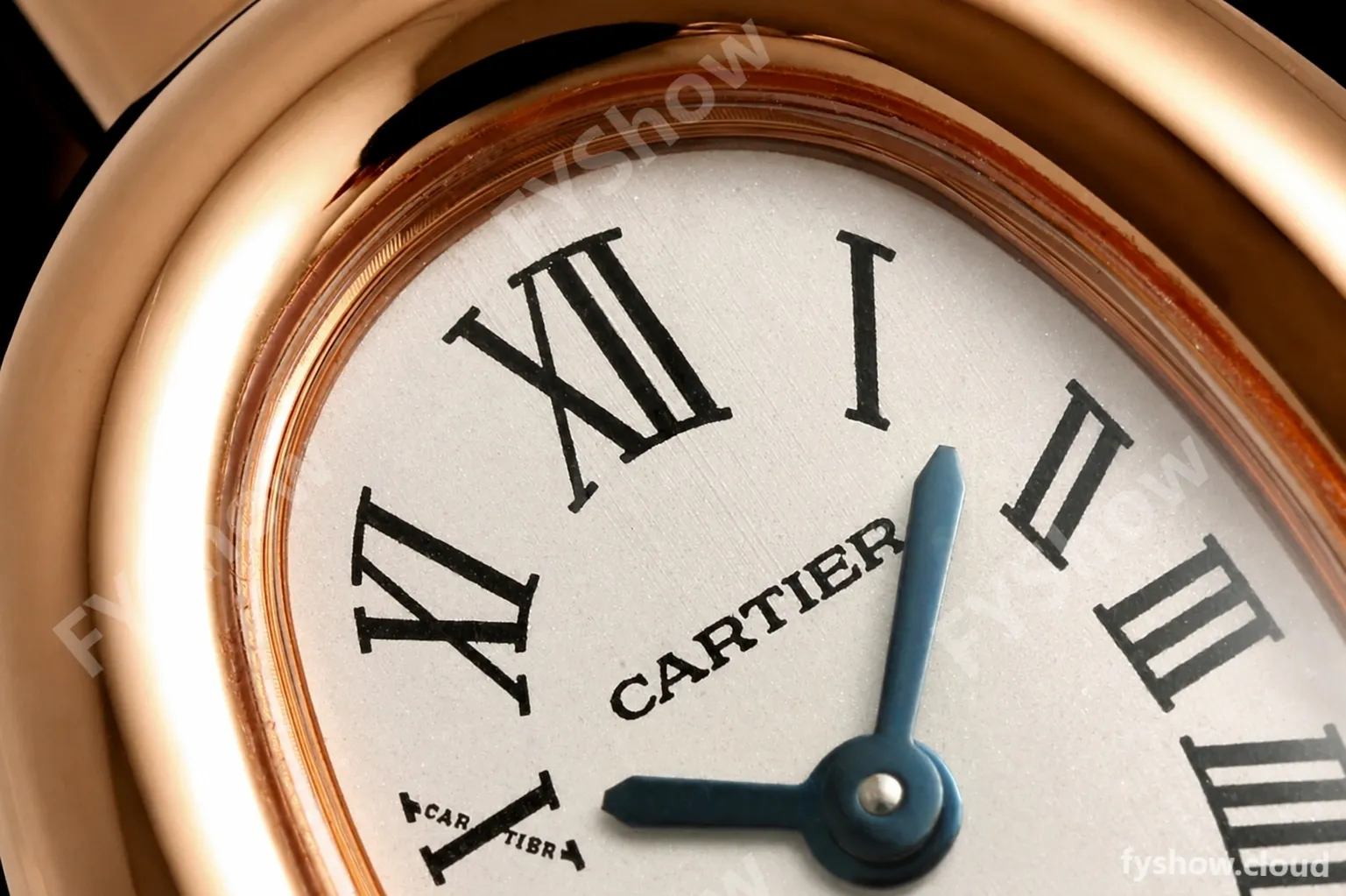 Cartier - Baignoire Ladies 24.6mm RG/RG White Roman Size 16 BLSF Swiss Quartz - Image 4