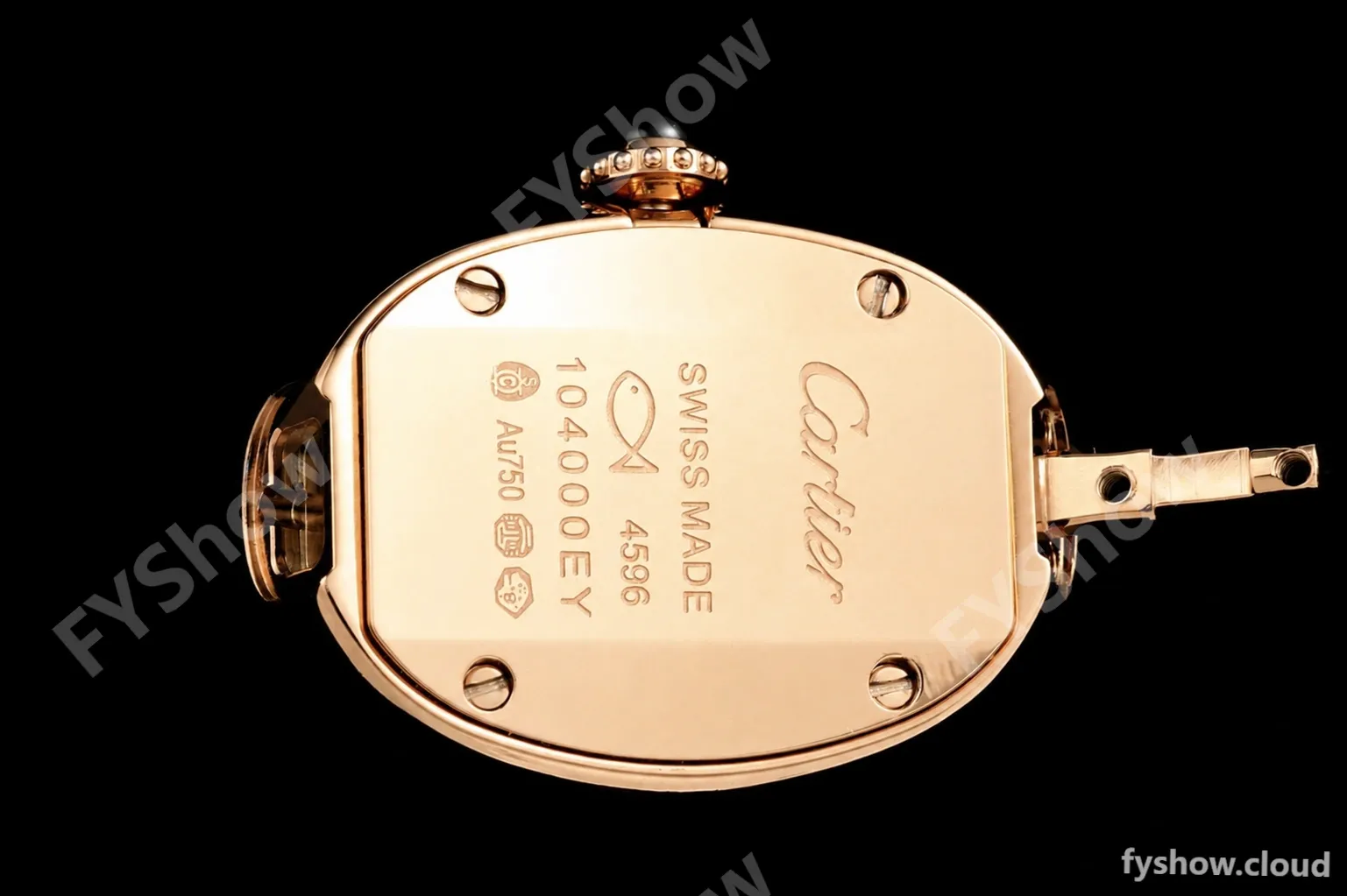Cartier - Baignoire Ladies 24.6mm RG/RG White Roman Size 17 BLSF Swiss Quartz - Image 10