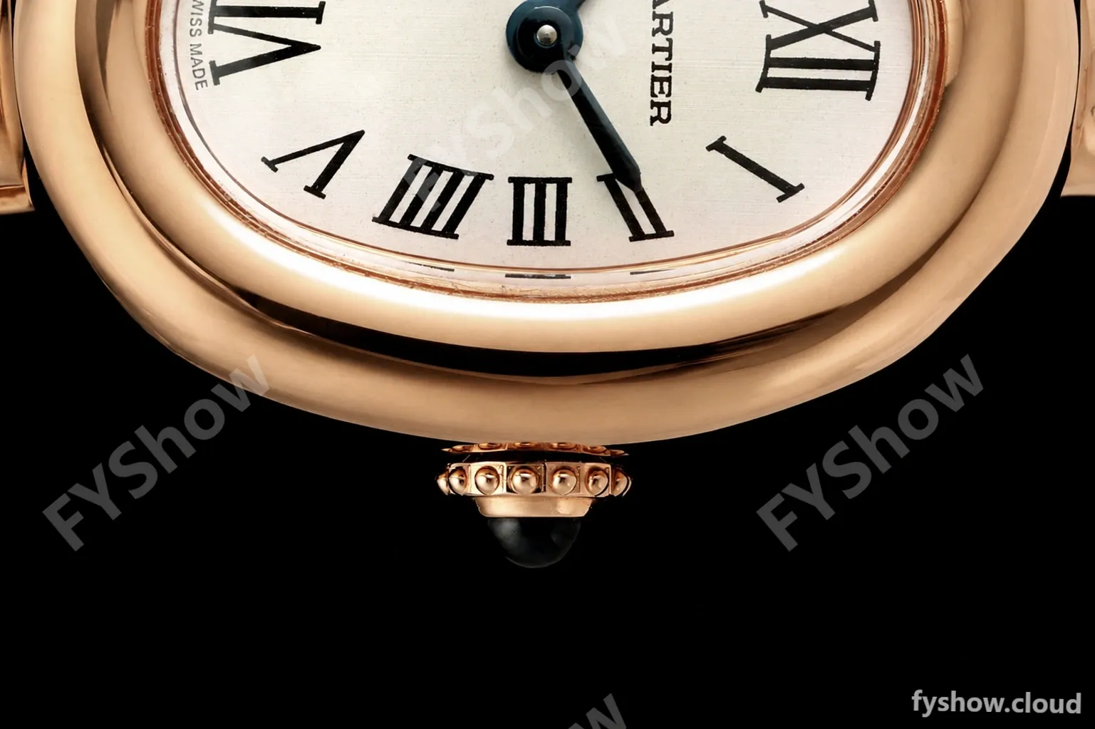 Cartier - Baignoire Ladies 24.6mm RG/RG White Roman Size 17 BLSF Swiss Quartz - Image 3