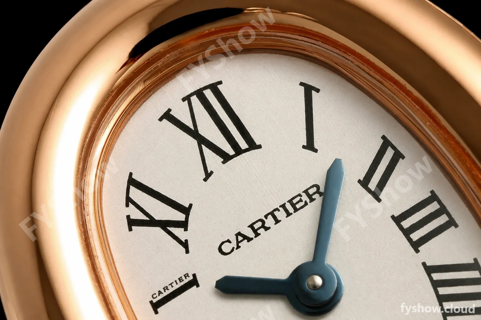 Cartier - Baignoire Ladies 24.6mm RG/RG White Roman Size 17 BLSF Swiss Quartz - Image 4