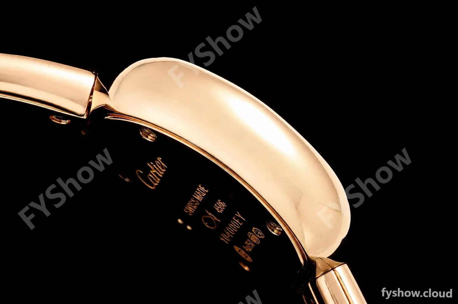 Cartier - Baignoire Ladies 24.6mm RG/RG White Roman Size 17 BLSF Swiss Quartz - Image 9