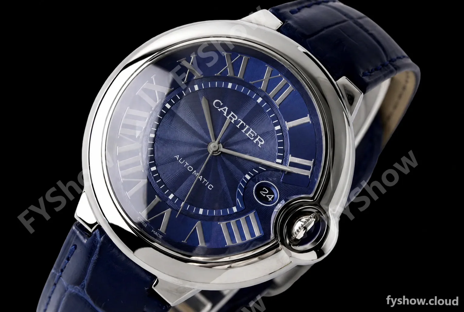 Cartier - Ballon Bleu De Cartier 42mm Automatic SS/LE Blue AF A2892 - Image 3