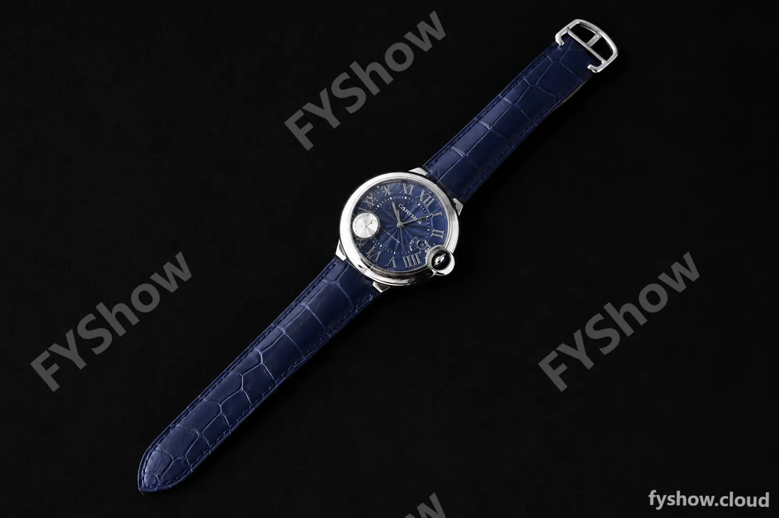 Cartier - Ballon Bleu De Cartier 42mm Automatic SS/LE Blue AF A2892 - Image 4