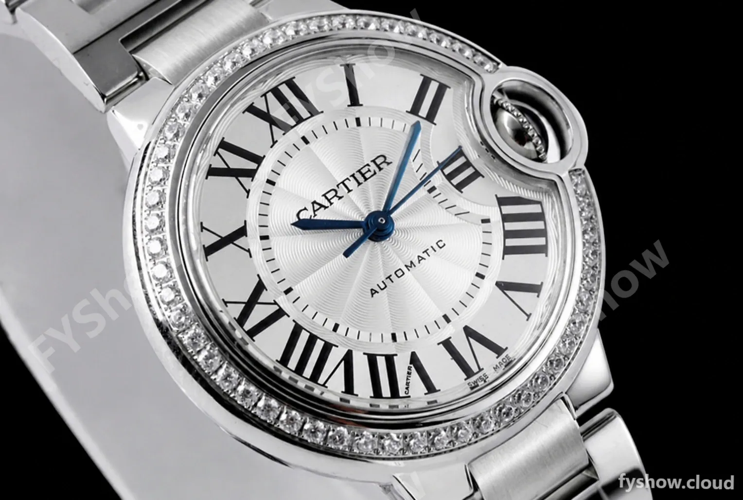 Cartier - Ballon Bleu De Cartier 33mm Automatic SS/SS Dia/Wht AF NH05 - Image 6