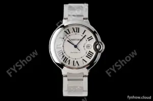 Cartier - Ballon Bleu De Cartier 42mm Automatic SS/SS White AF A2824
