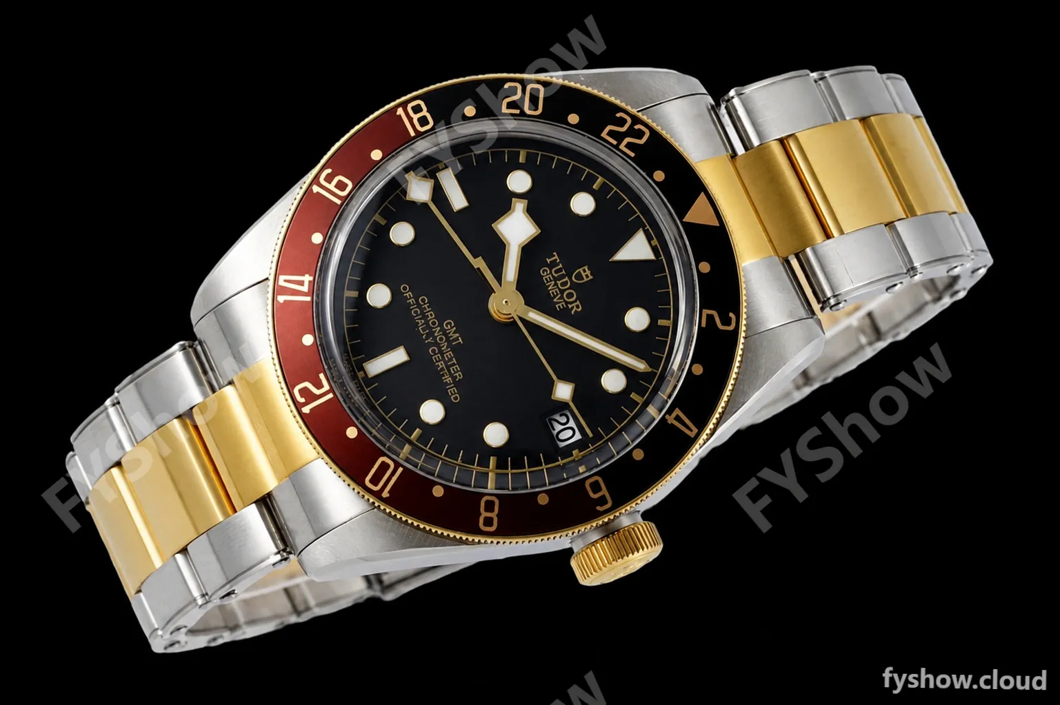 Tudor - Black Bay GMT S&G Root Beer 41mm YG/SS Black ZF A2836 - Image 3