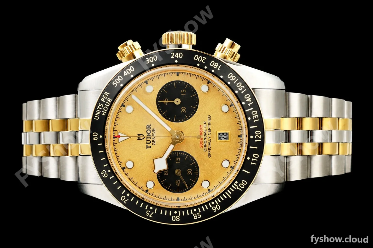 Tudor - Black Bay Chrono M79363N 41mm YG/SS Gold/Black BLSF A7750 - Image 21