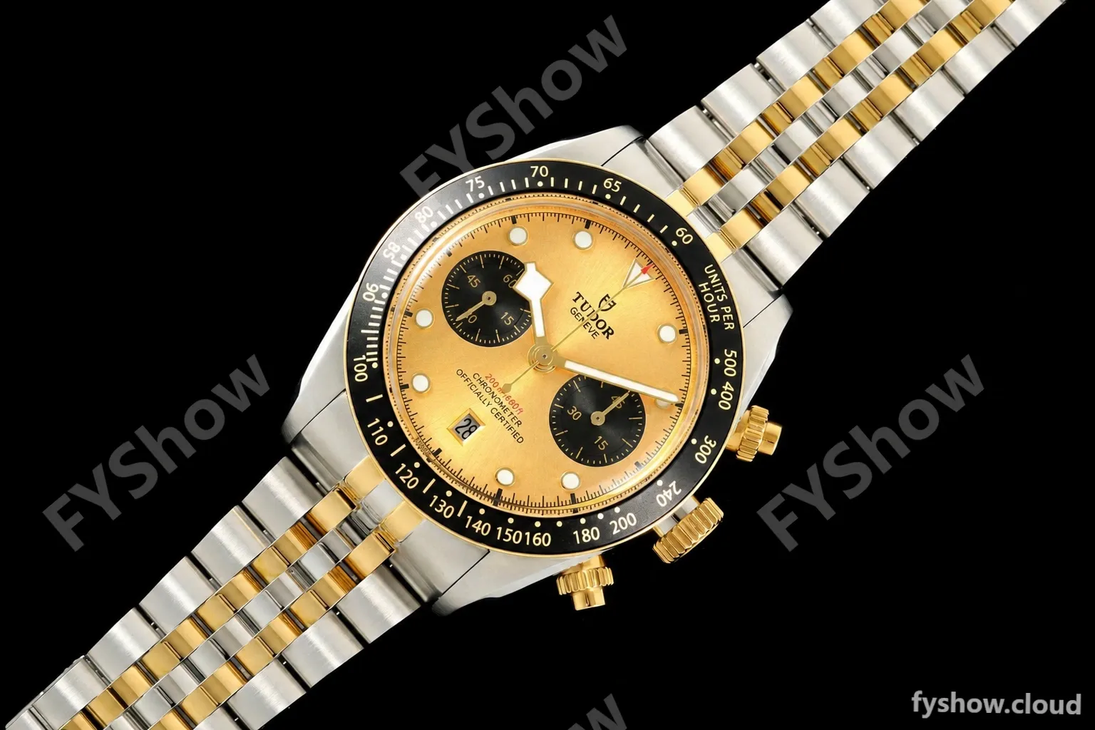 Tudor - Black Bay Chrono M79363N 41mm YG/SS Gold/Black BLSF A7750 - Image 24