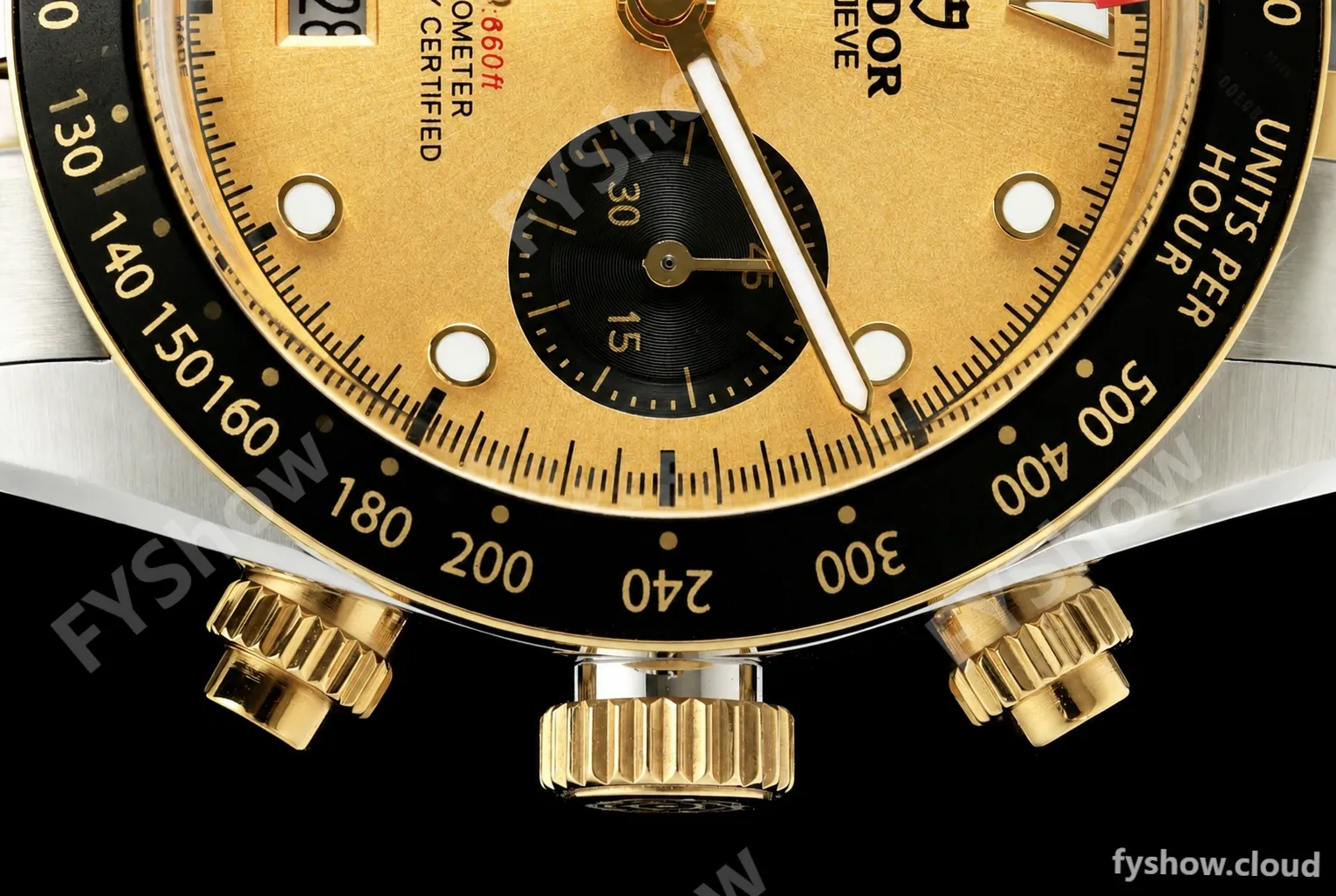 Tudor - Black Bay Chrono M79363N 41mm YG/SS Gold/Black BLSF A7750 - Image 3