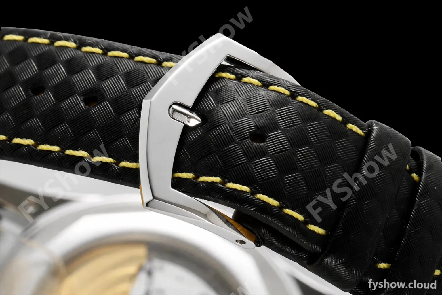 Patek Philippe - Calatrava 40mm 6007G SS/LE Blk/Yelw PPF MY9015 Mod - Image 2