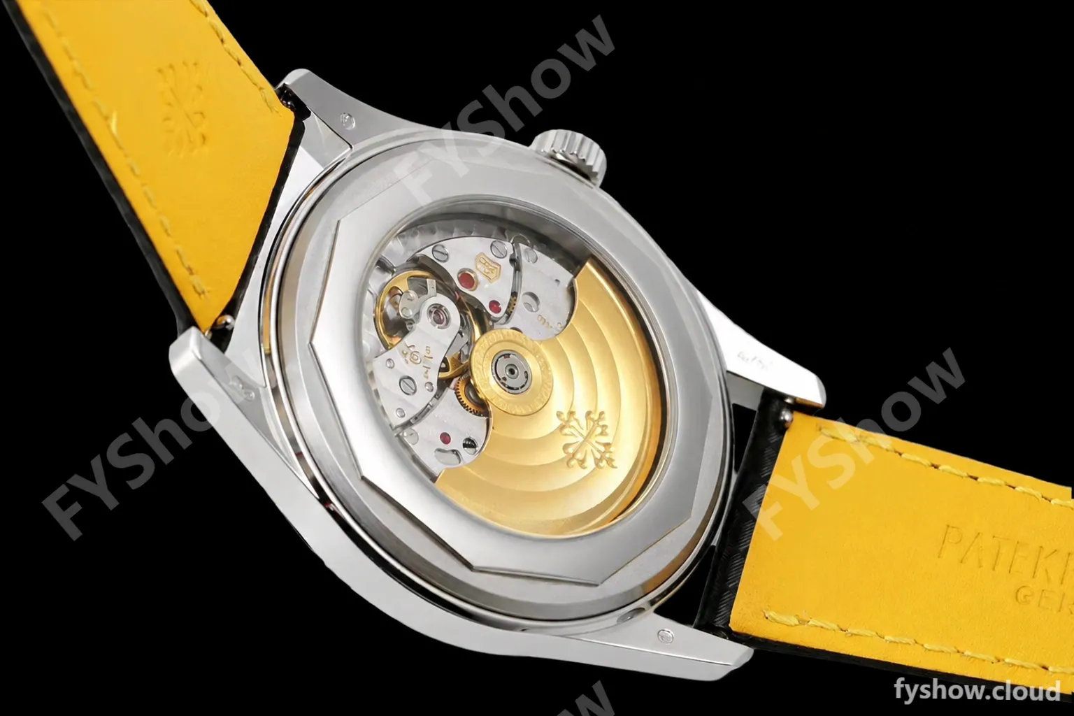 Patek Philippe - Calatrava 40mm 6007G SS/LE Blk/Yelw PPF MY9015 Mod - Image 4