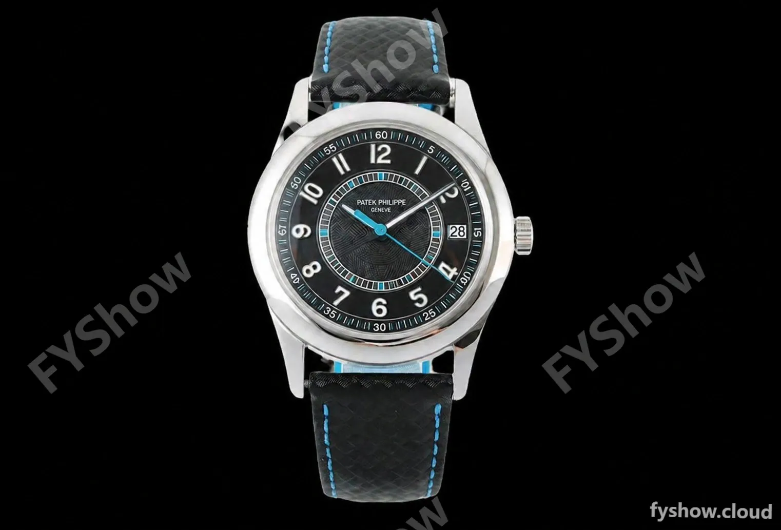 Patek Philippe - Calatrava 40mm 6007G SS/LE Blk/Red PPF MY9015 Mod