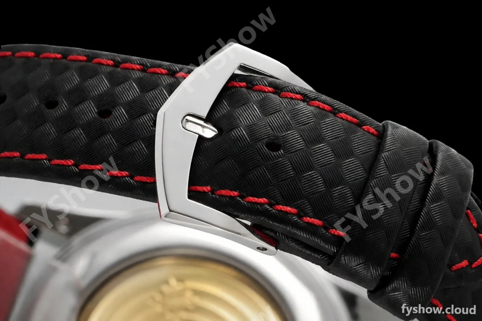 Patek Philippe - Calatrava 40mm 6007G SS/LE Blk/Red PPF MY9015 Mod - Image 3