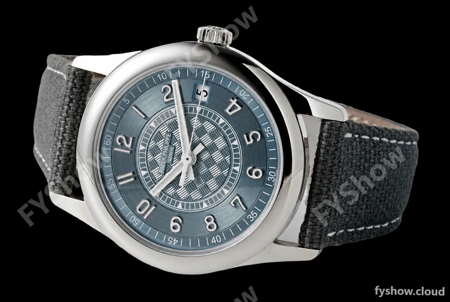Patek Philippe - Calatrava 40mm 6007A SS/LE Grey-Blue ZF V2 MY9015 Mod - Image 2