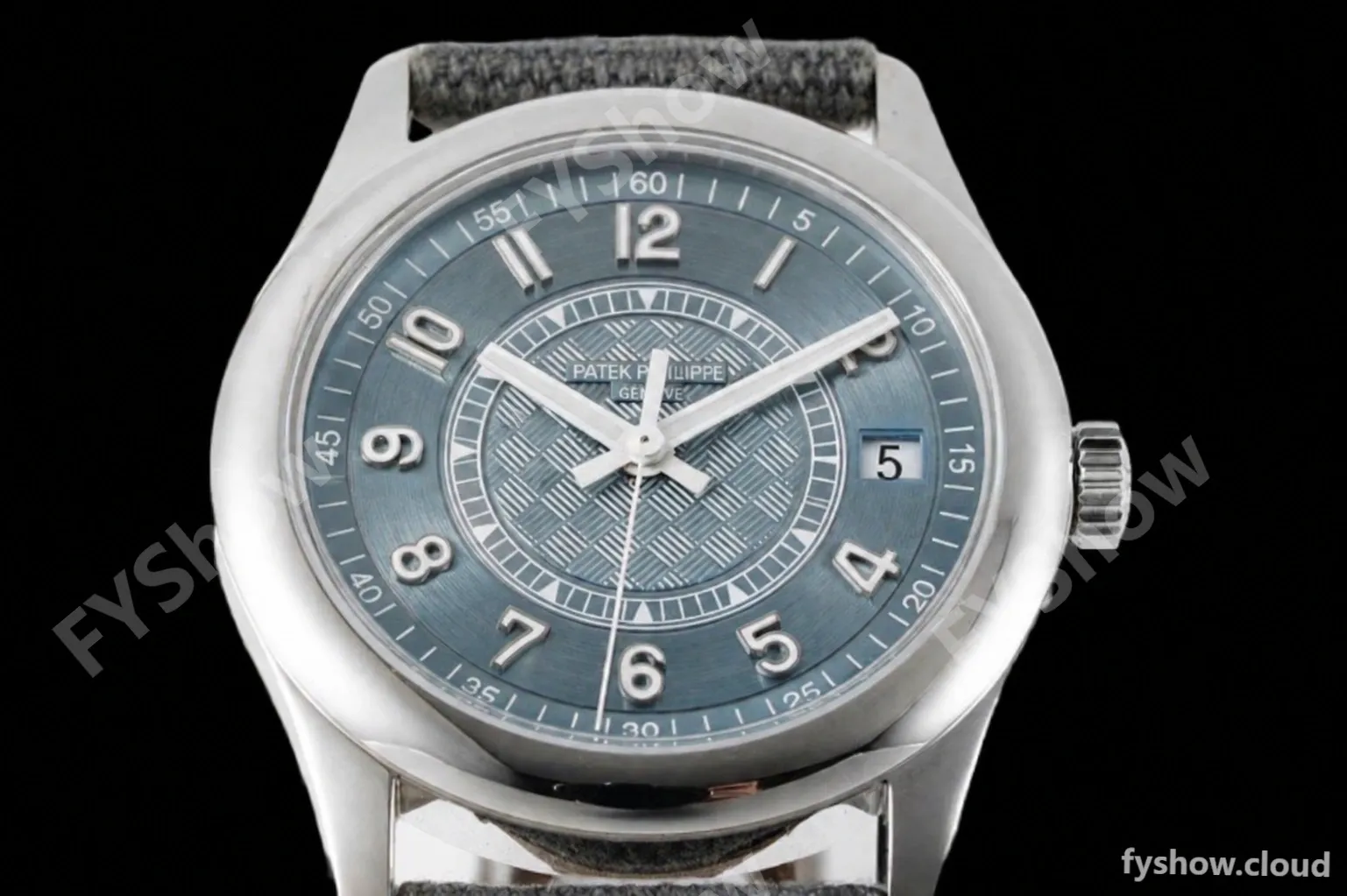 Patek Philippe - Calatrava 40mm 6007A SS/LE Grey-Blue ZF V2 MY9015 Mod - Image 5