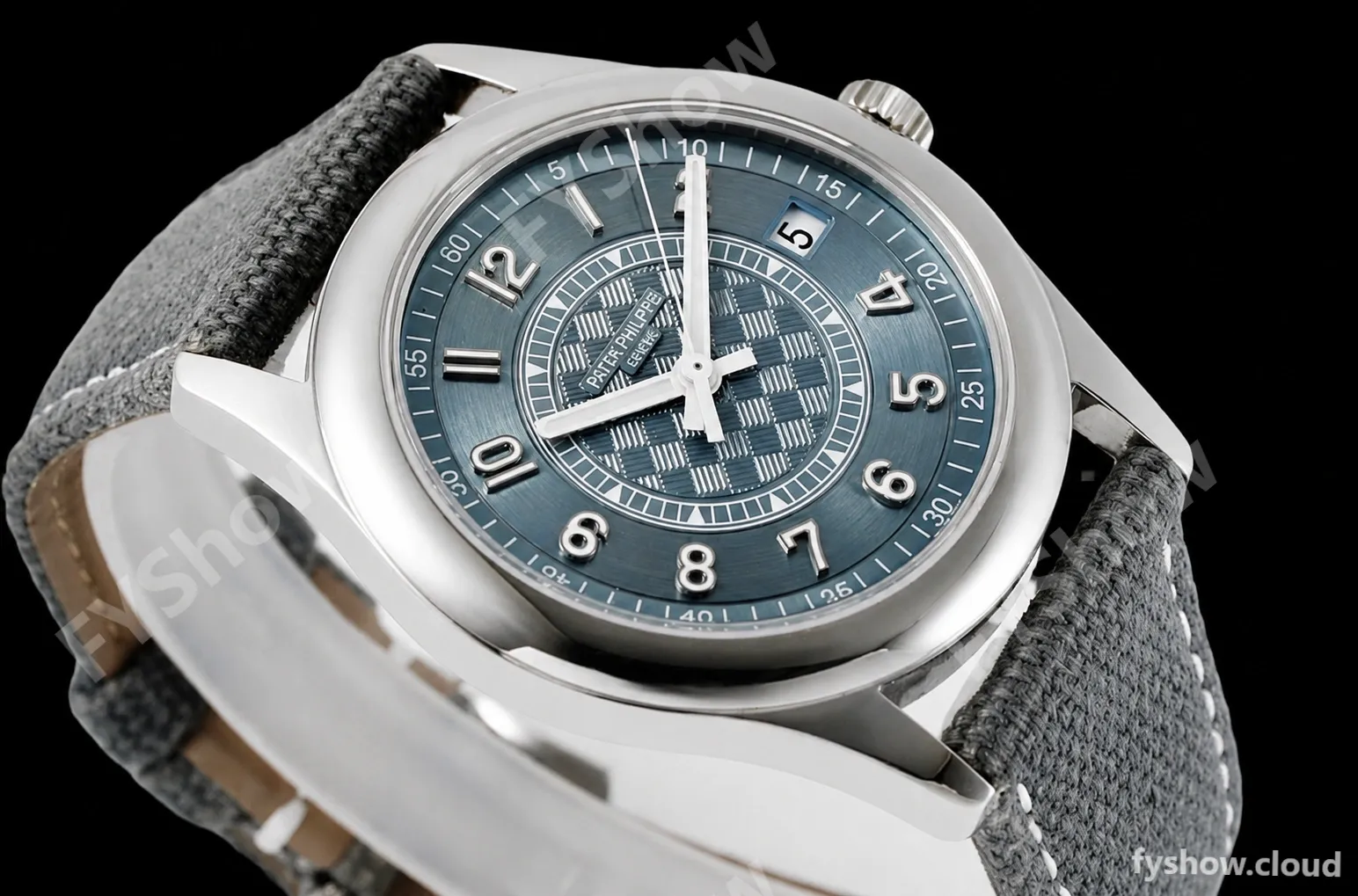 Patek Philippe - Calatrava 40mm 6007A SS/LE Grey-Blue ZF V2 MY9015 Mod - Image 9