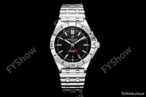 Breitling - Chronomat Automatic GMT 40mm SS/SS Black BLSF A2836