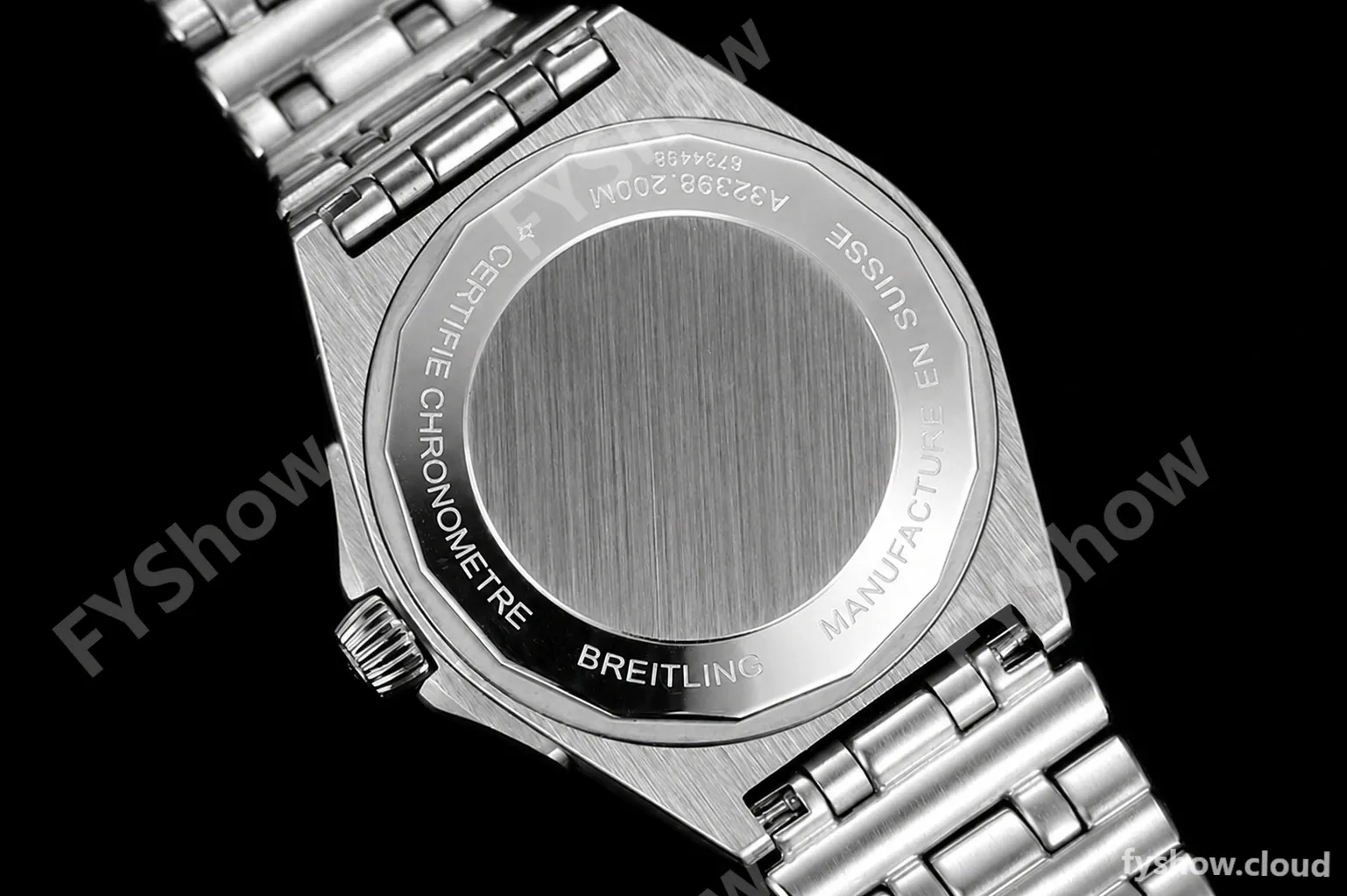 Breitling - Chronomat Automatic GMT 40mm SS/SS Blue/Yelw BLSF A2836 - Image 7