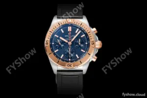 Breitling - Chronomat B01 42mm Chronograph RG/RU Blue BLSF 7750 Mod