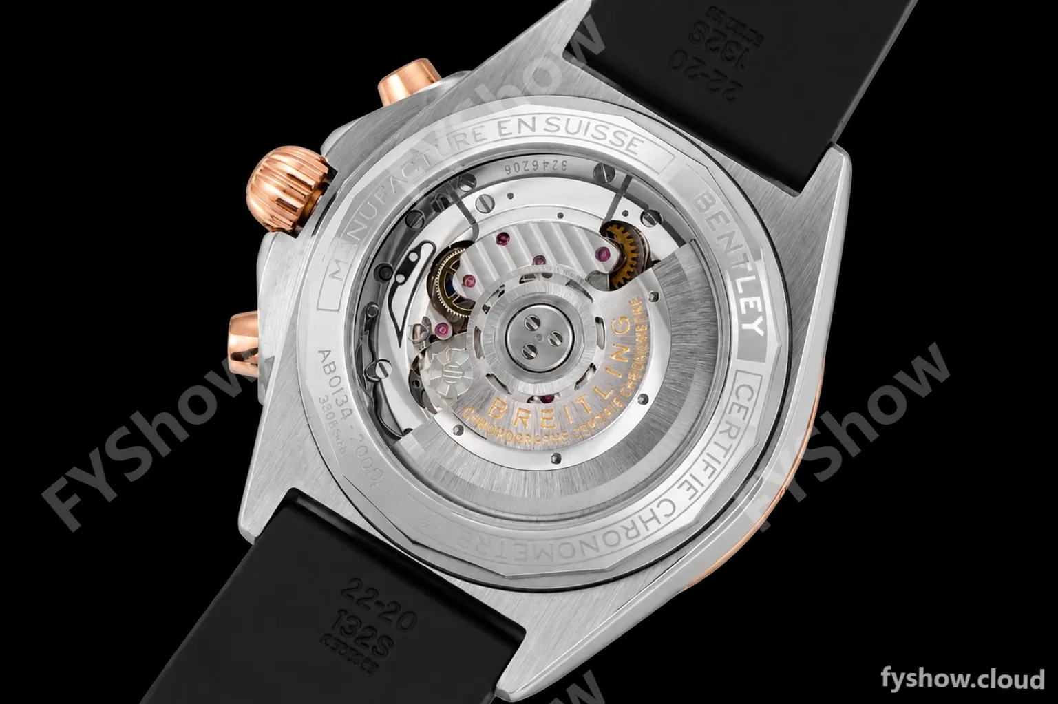 Breitling - Chronomat B01 42mm Chronograph RG/RU Blue BLSF 7750 Mod - Image 8