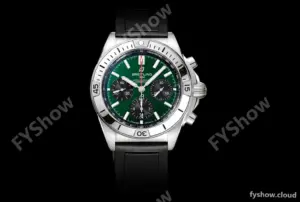 Breitling - Chronomat B01 42mm Chronograph SS/RU Green BLSF 7750 Mod