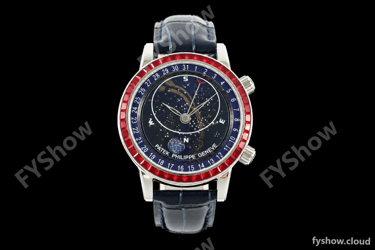 Patek Philippe - Grand Complications 6102 44mm SS/LE Ruby Celestial Blue 3KF A240