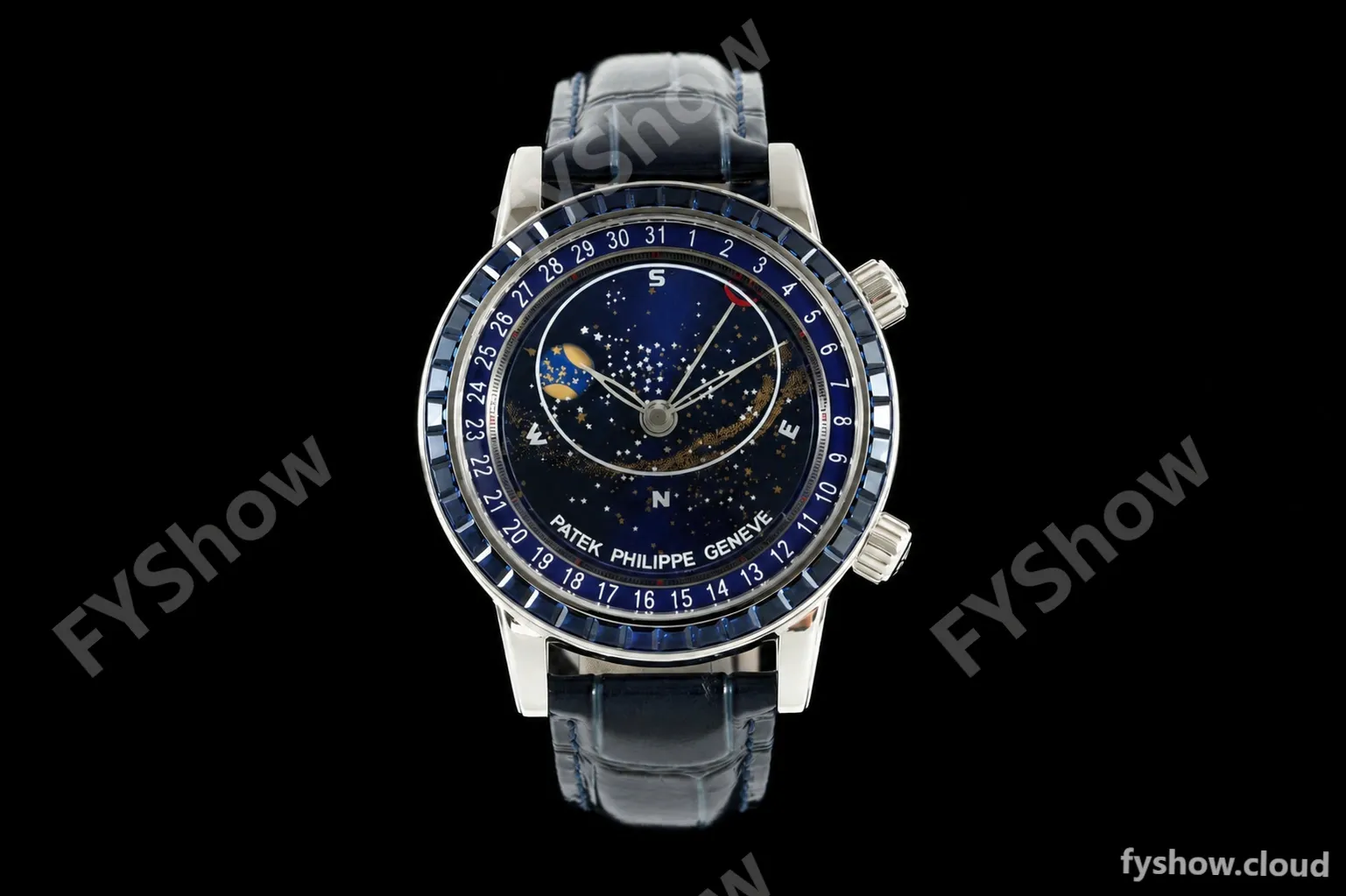 Patek Philippe - Grand Complications 6104 44mm SS/LE Blue Sapphire Celestial Blue 3KF A240