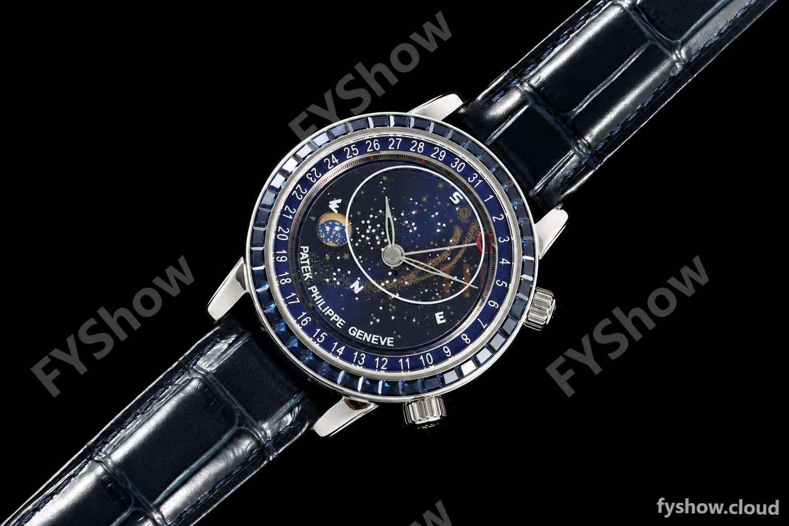 Patek Philippe - Grand Complications 6104 44mm SS/LE Blue Sapphire Celestial Blue 3KF A240 - Image 25