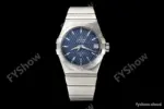 Omega - Constellation Co-Axial 38mm SS/SS Blue VSF A8500