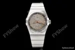 Omega - Constellation Co-Axial 38mm SS/SS Grey VSF A8500