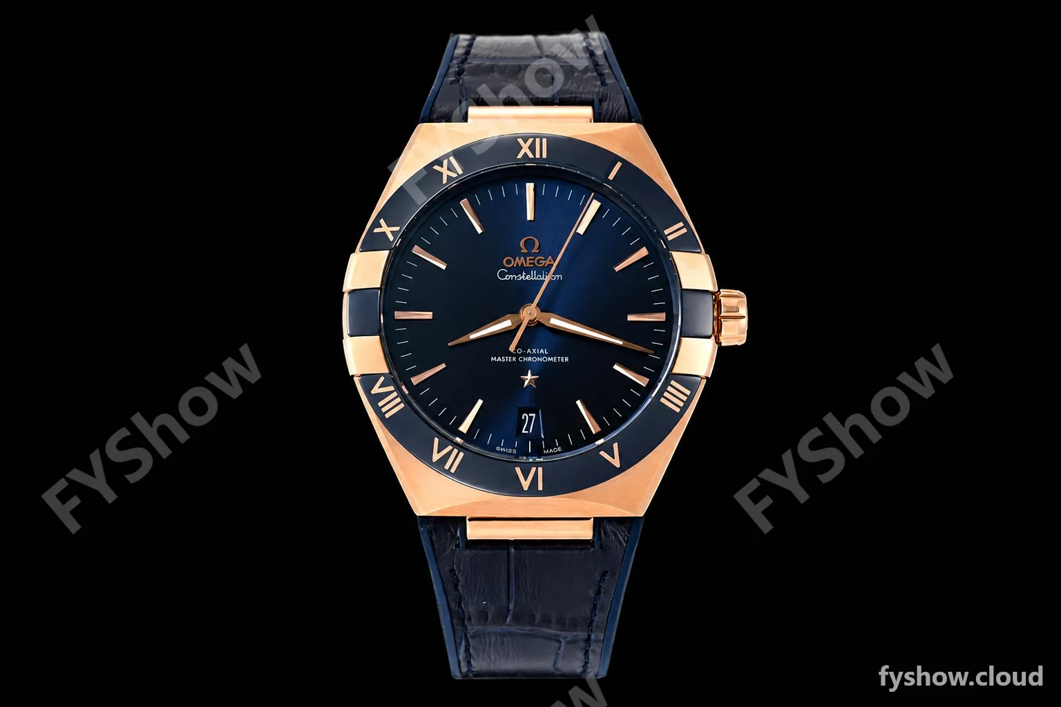 Omega - Constellation Co-Axial 41mm Ceramic RG/LE Blue VSF A8901