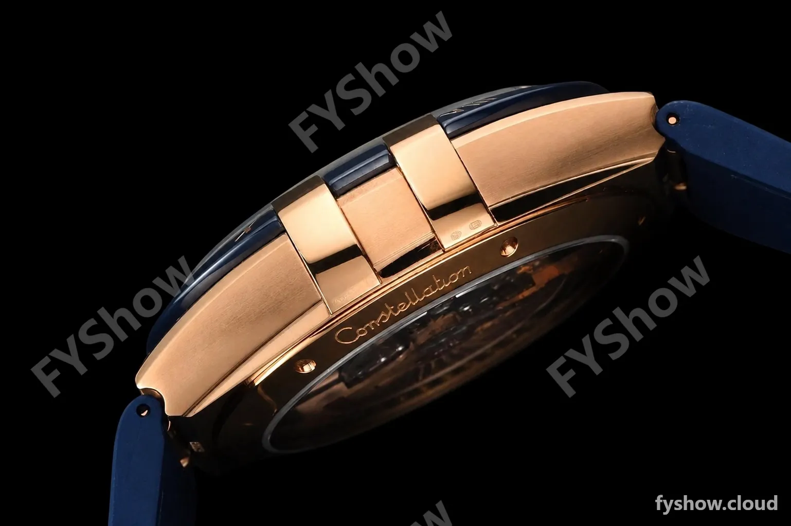 Omega - Constellation Co-Axial 41mm Ceramic RG/LE Blue VSF A8901 - Image 11