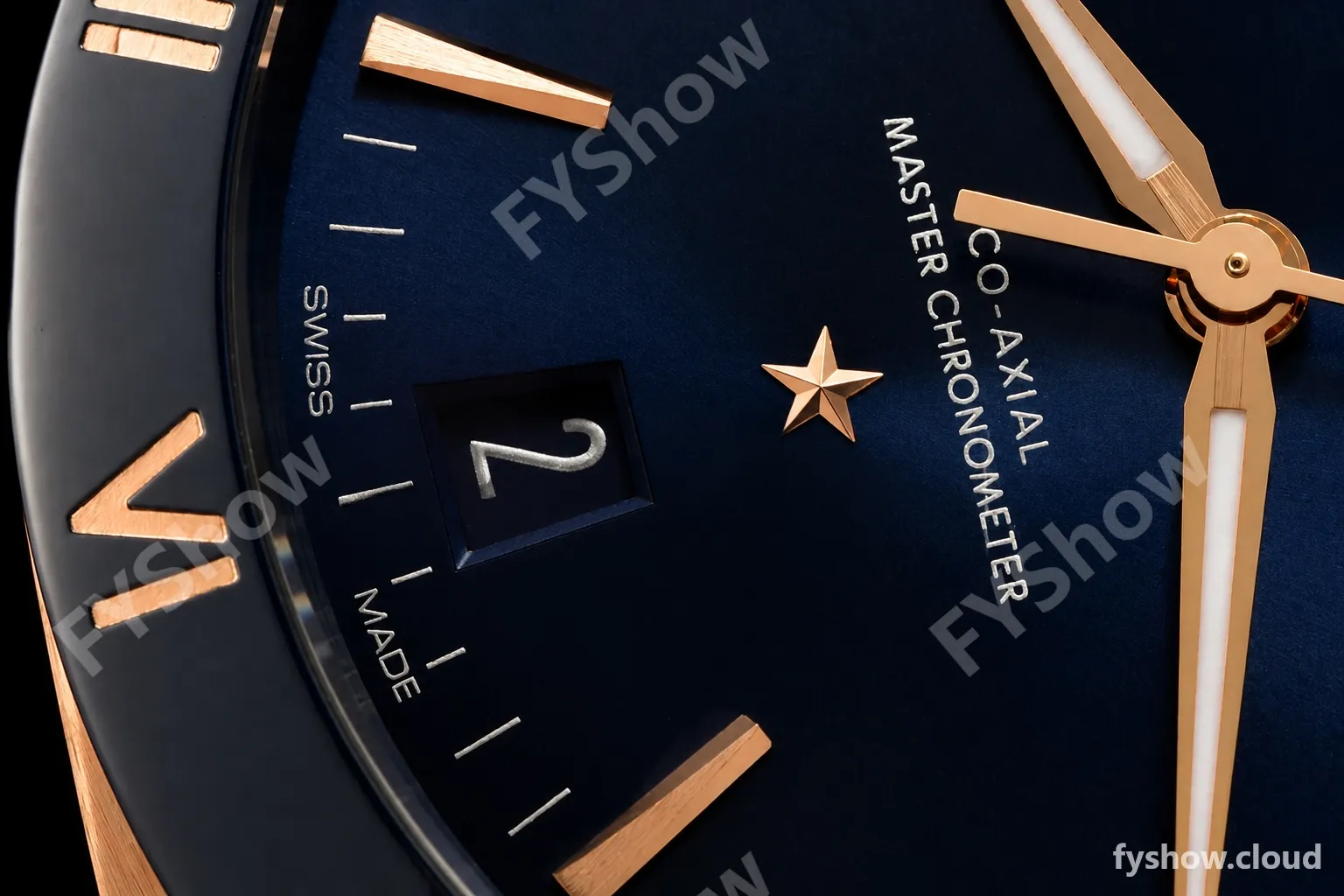 Omega - Constellation Co-Axial 41mm Ceramic RG/LE Blue VSF A8901 - Image 6