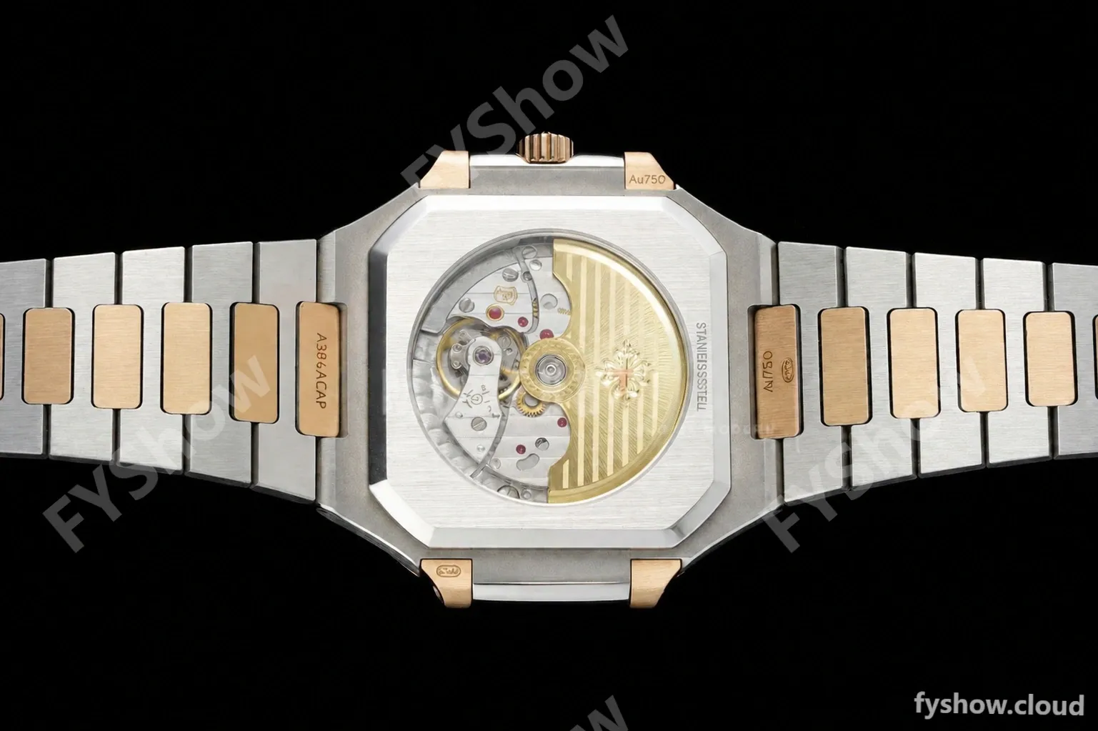 Patek Philippe - Cubitus 5821 45mm RG/SS Blue Dial PPF A330 - Image 10