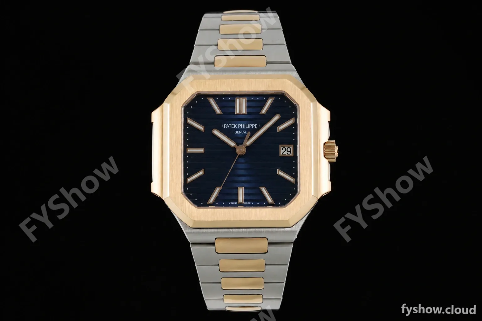 Patek Philippe - Cubitus 5821 45mm RG/SS Blue Dial PPF A330